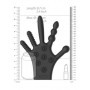 Guanto stimolante in silicone Silicone Stimulation Glove Black