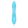 Vibratore vaginale Ribbed Ultra Soft Silicone Rabbit Vibrator Glacial Blue