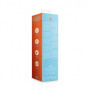 Vibratore vaginale Ribbed Ultra Soft Silicone Rabbit Vibrator Glacial Blue