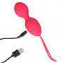 Palline vaginali vibranti Vibrating Egg with Remote Control Strawberry Red