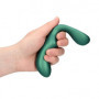 Vibratore anale per prostata Pointed Vibrating Prostate Massager with Remote Control Metallic Green