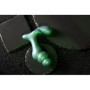 Vibratore anale per prostata Stacked Vibrating Prostate Massager with Remote Control Metallic Green
