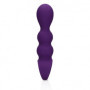 Plug anale vibrante Teardrop Shaped Anal Vibrator Clear Purple