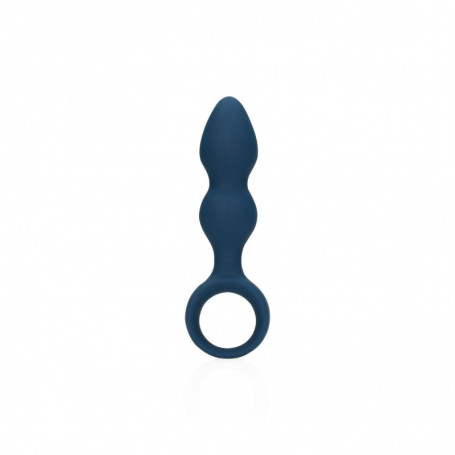 Plug anale Teardrop Shaped Anal Plug Small Baltic Blue