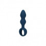 Plug anale Teardrop Shaped Anal Plug Small Baltic Blue