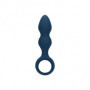 Plug anale Teardrop Shaped Anal Plug Medium Baltic Blue