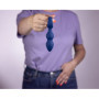Plug anale Teardrop Shaped Anal Plug Large Baltic Blue