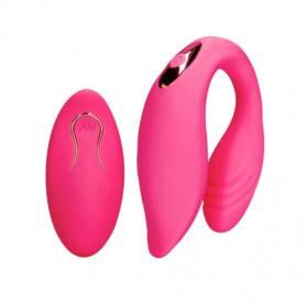Vibratore per la coppia Couple Toy with Remote Control Wild Strawberry