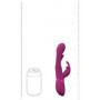 Vibratore rabbit Mika Triple Motor Vibrating Rabbit with Innovative G-Spot Flapping Stimulator Pink