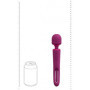 Vibratore wand Kiku Double Ended Wand with Innovative G-Spot Flapping Stimulator Pink