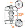 Masturbatore maschile doppio Clear Shot Double Masturbator