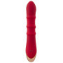 Vibratore vaginale Rabbit Vibrator with 3 Moving Rings