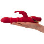 Vibratore vaginale Rabbit Vibrator with 3 Moving Rings