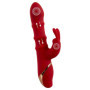 Vibratore vaginale Rabbit Vibrator with 3 Moving Rings