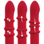 Vibratore vaginale Rabbit Vibrator with 3 Moving Rings