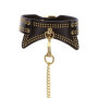 Collare con guinzaglio Studded Collar and Leash