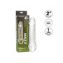 Guaina fallica con anello per testicoli Clear Extension 7.5 In