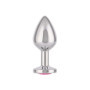 Plug anale con pietra Jewel Large Rose Plug