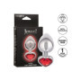 Plug anale con pietra Jewel Large Ruby Heart Plug