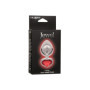 Plug anale con pietra Jewel Large Ruby Heart Plug