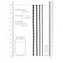 sonda uretrale Silicone Spiral Screw Plug Set Beginners