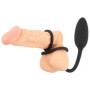 Vibratore anale Cock and Ball Ring with a RC Butt Plug