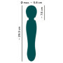 Stimolatore Vaginale Grande wand Verde