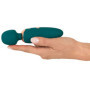 Stimolatore Vaginale Petite wand verde
