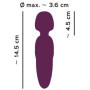 Stimolatore Vaginale Vibratore Petite Wand Viola