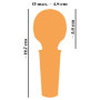 Stimolatore Vaginale mini wand mango