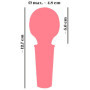 Stimolatore Vaginale Mini Wand Berry