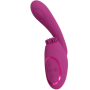 Vibratore Triple Motor G-Spotwith Pulse Wave and Vibrating Bristles -