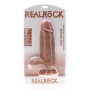 Dildo Caramel Extra Thick Straight with Balls 23 cm