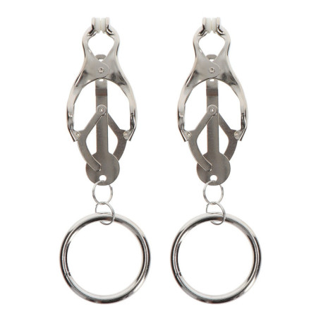 Taboom Nipple Play Butterfly Clamps With Ring
