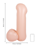 Blow-up Dick - 32''/ 80 cm - Flesh