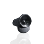 Dildo Black with Balls 20,3 cm