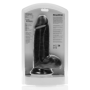 Dildo Black with Balls 20,3 cm