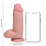Dildo Extra Thick Straight with Balls 20,3 cm