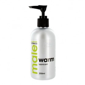 LUBRIFICANTE ANALE PER LUI EFFETTO CALORE MALE WARM LUBRICANT 250 ML