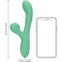 Vibratore rabbit pulse wave and tongue flickering