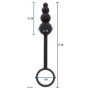 Plug anale con anello fallico Toy Joy