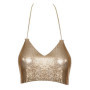 Completo intimo crop top metal