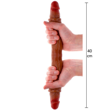 Fallo realistico doppio in silicone ToyJoy 40 cm