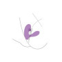 Vibratore succhia clitoride indossabile stimolatore vaginale Xocoon DuoVibe