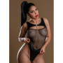 Body erotico trasparente con catena Daring Intimates
