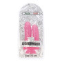 Dildo doppio realistico jelly con ventosa Toys4Lovers 17,5 cm