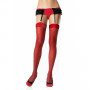 CALZE VELATE HOSIERY SHEER RED