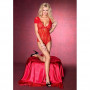 Body rosso lace floreal teddy red sexy