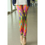 Leggins candy color a onde