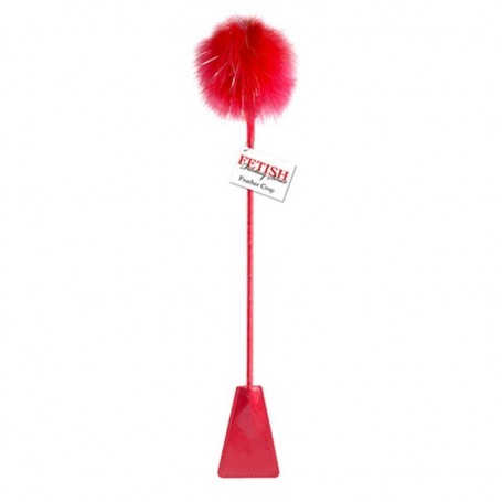 FRUSTINO con piume FETISH FANTASY red
